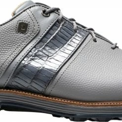 Best reviews of ⭐ FootJoy DryJoys Premiere 21 Golf 👞 Shoes For Men Grey 👍