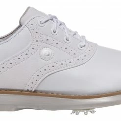 Cheapest ⭐ FootJoy 👩 Women's Traditions 21 Golf 👟 Shoes For 👩 Women White ✔️