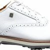 New 😍 FootJoy Men's DryJoys Premiere Tarlow Golf 👞 Shoes For Men White/navy 🌟