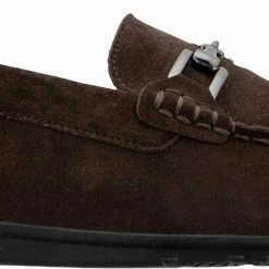 Outlet 😀 FootJoy Men's Suede Club Casuals Driving Moccasins For Men Mahogany ⌛