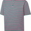 Outlet ✔️ FootJoy Men's Multi Stripe Lisle Golf Polo For Men White/watermelon 🔔