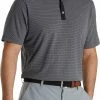 Wholesale 🧨 FootJoy Men's Jacquard Dot Lisle Golf Polo For Men Black/white ❤️ -FootJoy Sales Store unnamed file 263