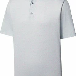 New ⌛ FootJoy Men's Shadow Palm Print Lisle Golf Polo For Men Sage/lavender 🌟