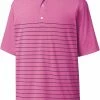 Buy ✔️ FootJoy Men's Heather Lisle Engineered Pinstripe Golf Polo For Men Heather Iced Berry/navy 👏
