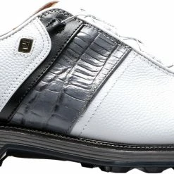 Best reviews of 🌟 FootJoy Men's DryJoys Premiere Packard BOA Golf 👞 Shoes For Men White/grey 🌟
