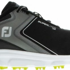 Wholesale 🔥 FootJoy Men's 2021 Superlites XP Spikeless Golf 👞 Shoes For Men Black/lime 🎁