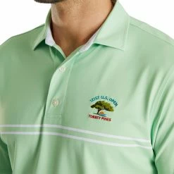 New 😉 FootJoy Men's U.S. Open Stretch Pique Golf Polo For Men White 🛒 -FootJoy Sales Store unnamed file 322
