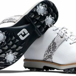 Hot Sale 🤩 FootJoy 👩 Women's DryJoys Premiere Series 21 Golf 👟 Shoes For 👩 Women White/snake ❤️ -FootJoy Sales Store unnamed file 331