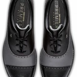 Wholesale 💯 FootJoy 👩 Women's 2021 DryJoys Premiere Cleated Golf 👟 Shoes For 👩 Women White/charcoal 🔔 -FootJoy Sales Store unnamed file 368