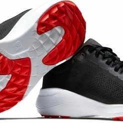 Discount 🛒 FootJoy Men's 2021 Flex Spikeless Golf 👞 Shoes For Men Black/white/red 🔥 -FootJoy Sales Store unnamed file 37