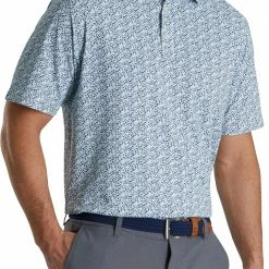FootJoy Sales Store 19 Best deal π FootJoy Men's Confetti Print Pique Self Collar Golf Polo For Men Mint/multi π₯°