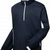 Outlet 👍 FootJoy Men's Sport ½ Zip Golf Windshirt For Men Navy ✔️