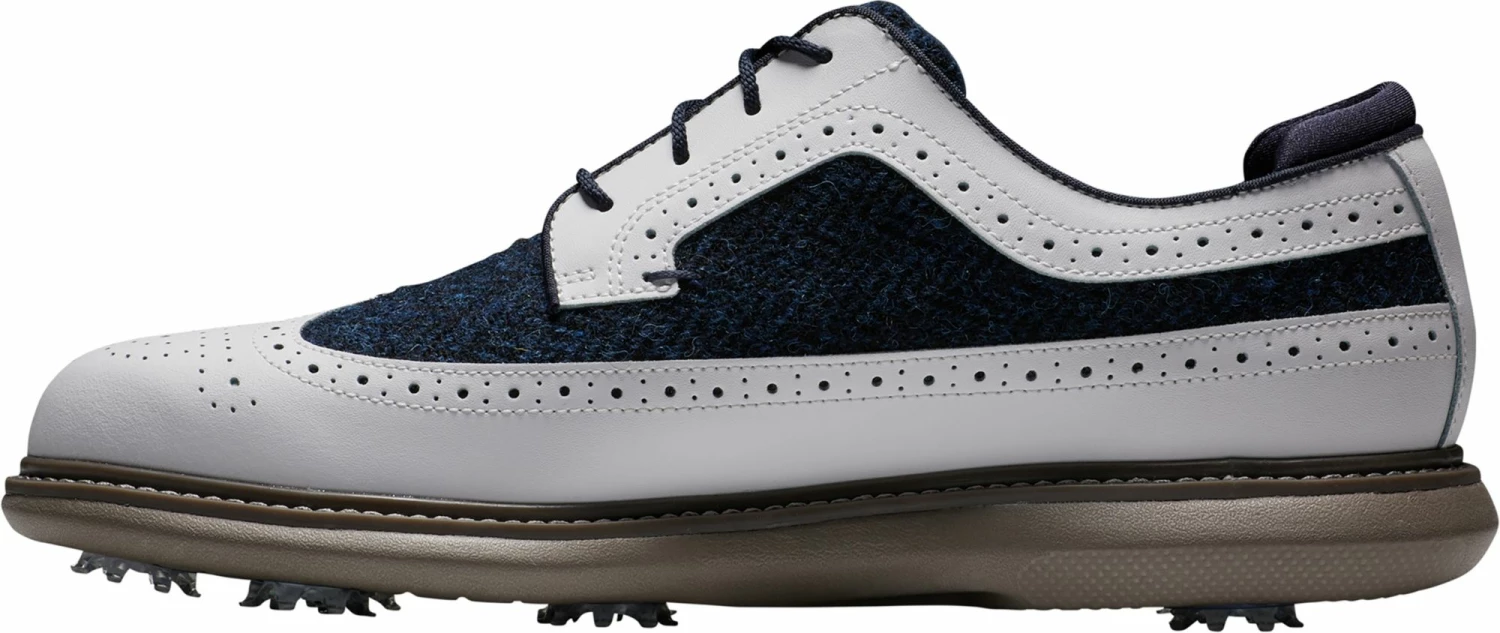 Flash Sale π FootJoy X Harris Tweed Men's Traditions Wing Tip Golf π Shoes For Men White/multi β 5 Flash Sale π FootJoy X Harris Tweed Men's Traditions Wing Tip Golf π Shoes For Men White/multi β - Image 3