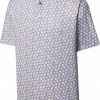 Discount 👏 FootJoy Men's Shadow Palm Print Lisle Self Collar Golf Polo For Men Graphite/pink 🧨 -FootJoy Sales Store unnamed file 476