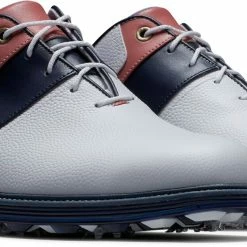 Flash Sale 🥰 FootJoy Men's DryJoys Premiere Series ☀️ Summer Classic Pack Golf 👞 Shoes For Men White/navy/orange ✨ -FootJoy Sales Store unnamed file 485