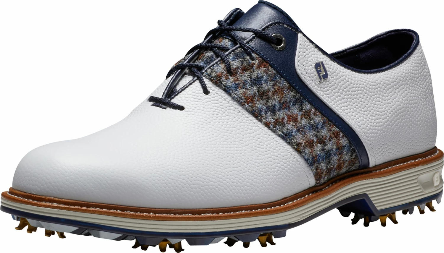 Top 10 π FootJoy X Harris Tweed Men's Premiere Series Packard Golf π Shoes For Men White/multi βοΈ 5 Top 10 π FootJoy X Harris Tweed Men's Premiere Series Packard Golf π Shoes For Men White/multi βοΈ - Image 3