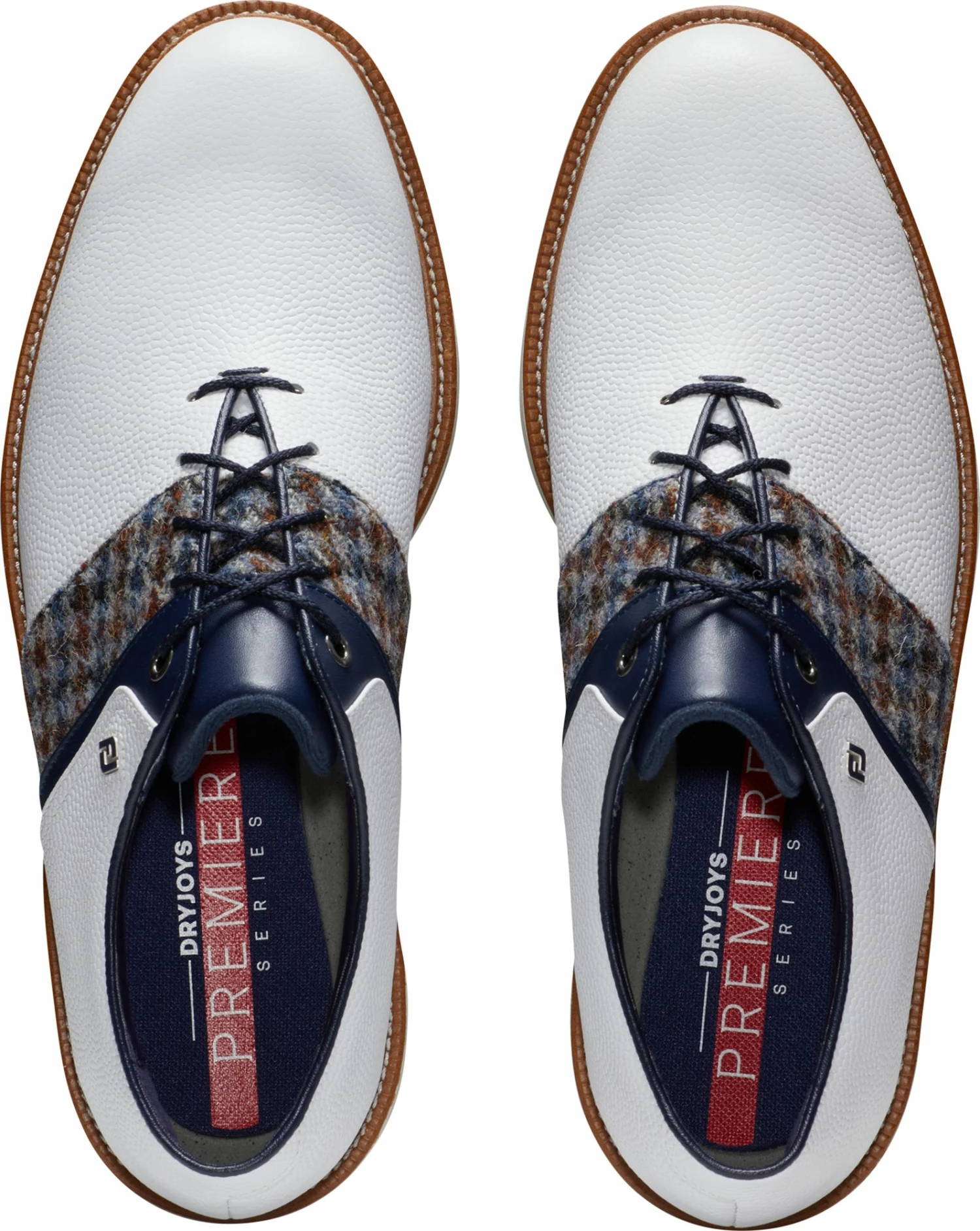 Top 10 π FootJoy X Harris Tweed Men's Premiere Series Packard Golf π Shoes For Men White/multi βοΈ 6 Top 10 π FootJoy X Harris Tweed Men's Premiere Series Packard Golf π Shoes For Men White/multi βοΈ - Image 4