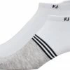 Best deal 🥰 FootJoy Men's ProDry Roll Tab Golf 🧦 Socks - 2 Pack For Men Red/grey 👍