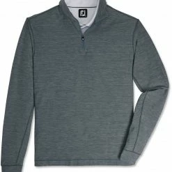Top 10 😀 FootJoy Men's Space Dye Brushed Back Jersey 1/4 Zip Golf Pullover For Men Smoke 😀 -FootJoy Sales Store unnamed file 503