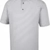 Deals ⌛ FootJoy Men's ProDry Performance Lisle Feeder Stripe Self Collar Golf Polo For Men Grey/white 🧨