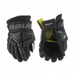 Flash Sale ⭐ Bauer Junior Supreme 3S Hockey Glove For 👧 Girls' Black ⌛