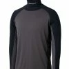 Brand new 😀 Bauer Men's Neck Protect Long Sleeve Hockey 👕 Shirt For 👩 Women Grey/black 😀